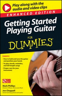 Enlarge image Cover: Getting Started Playing Guitar For Dummies, Enhanced Edition - Wiley