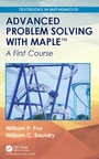 Cover: Advanced Problem Solving with Maple - Chapman & Hall/CRC