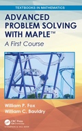 Cover: Advanced Problem Solving with Maple - Chapman & Hall/CRC