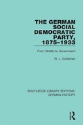 Cover: The German Social Democratic Party, 1875-1933 - Routledge