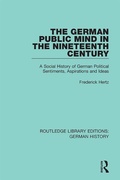 Cover: The German Public Mind in the Nineteenth Century - Routledge