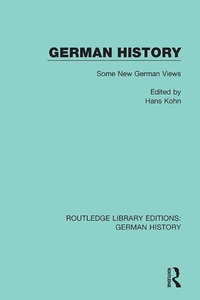 Enlarge image Cover: German History - Routledge