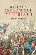 Cover: Ballads and Songs of Peterloo - Manchester University Press