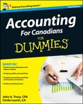 Cover: Accounting For Canadians For Dummies - Wiley