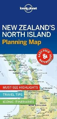 Abbildung von: Lonely Planet New Zealand's North Island Planning Map - Lonely Planet Global Limited