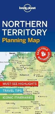 Abbildung von: Lonely Planet Northern Territory Planning Map - Lonely Planet Global Limited