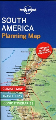 Abbildung von: Lonely Planet South America Planning Map - Lonely Planet Global Limited