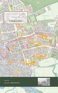 Cover: British Historic Towns Atlas Volume VII: Oxford - Oxbow Books