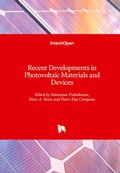 Cover: Recent Developments in Photovoltaic Materials and Devices - IntechOpen