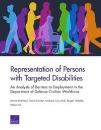 Enlarge image Cover: Representation of Persons with Targeted Disabilities - RAND Corporation
