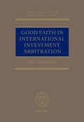 Cover: Good Faith in International Investment Arbitration - OUP eBook