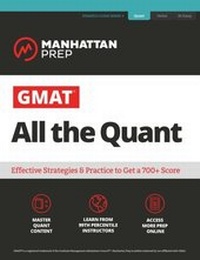 Enlarge image Cover: GMAT All the Quant - Manhattan Prep Publishing
