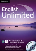 Cover: English Unlimited Pre-intermediate B Combo with DVD-ROMs (2) - Cambridge University Press