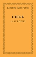 Cover: Last Poems - Cambridge University Press