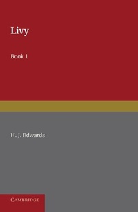 Enlarge image Cover: Livy Book I - Cambridge University Press