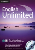Cover: English Unlimited Pre-intermediate A Combo with DVD-ROMs (2) - Cambridge University Press