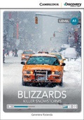 Cover: Blizzards: Killer Snowstorm Beginning Book with Online Access - Cambridge Discovery Education