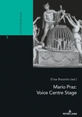 Cover: Mario Praz: Voice Centre Stage - Peter Lang Verlag