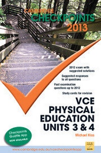 Abbildung von: Cambridge Checkpoints VCE Physical Education Units 3 and 4 2013 - Cambridge University Press