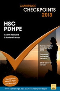 Abbildung von: Cambridge Checkpoints HSC Personal Development, Health and Physical Education 2013 - Cambridge University Press