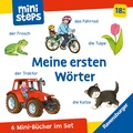 Cover: ministeps: Mein erster B&uuml;cher-W&uuml;rfel: Meine ersten W&ouml;rter (B&uuml;cher-Set) - Ravensburger