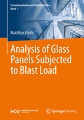 Cover: Analysis of Glass Panels Subjected to Blast Load - Springer Vieweg