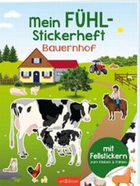 Enlarge image Cover: Mein Fühl-Stickerheft - Bauernhof - arsEdition