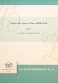 Cover: Verein Beethoven-Haus 1989-2014 - Gemeinn&uuml;tziger Verein "Beethoven-Haus Bonn"