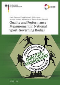Abbildung von: Quality and Performance Measurement in National Sport-Governing Bodies - Sportverlag Strauß