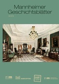 Cover: Mannheimer Geschichtsbl&auml;tter - verlag regionalkultur