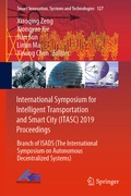 Cover: International Symposium for Intelligent Transportation and Smart City (ITASC) 2019 Proceedings - Springer