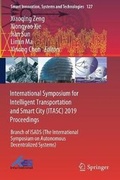 Cover: International Symposium for Intelligent Transportation and Smart City (ITASC) 2019 Proceedings - Springer