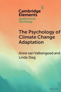 Cover: The Psychology of Climate Change Adaptation - Cambridge University Press