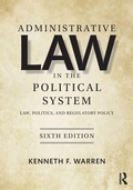 Cover: Administrative Law in the Political System - Routledge
