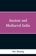 Cover: Ancient and Medieval India - ALPHA EDITION