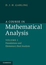Cover: A Course in Mathematical Analysis 3 Volume Set - Cambridge University Press
