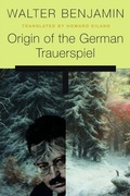 Cover: Origin of the German Trauerspiel - Harvard University Press