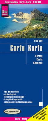 Abbildung von: Reise Know-How Landkarte Korfu / Corfu (1:65.000) - Reise Know-How Verlag Peter Rump GmbH