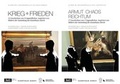 Cover: ARMUT CHAOS REICHTUM (1) und KRIEG + FRIEDEN - Die Provinz GmbH, gemeinn&uuml;tzige Gesellschaft f&uuml;r Kulturprojekte