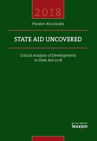 Enlarge image Cover: State Aid Uncovered - Lexxion Verlagsgesellschaft