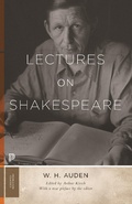Cover: Lectures on Shakespeare - Princeton University Press