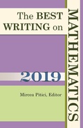 Cover: The Best Writing on Mathematics 2019 - Princeton University Press