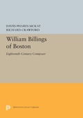 Cover: William Billings of Boston - Princeton University Press