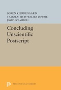 Cover: Concluding Unscientific Postscript - Princeton University Press