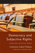 Cover: Democracy and Subjective Rights - ECPR Press