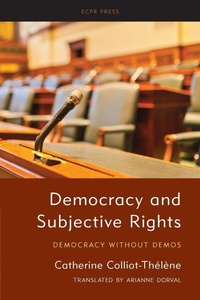 Enlarge image Cover: Democracy and Subjective Rights - ECPR Press