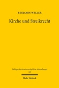 Cover: Kirche und Streikrecht - Mohr Siebeck