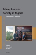 Cover: Crime, Law and Society in Nigeria - Brill