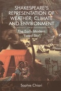 Cover: Shakespeare's Representation of Weather, Climate and Environment - Edinburgh University Press