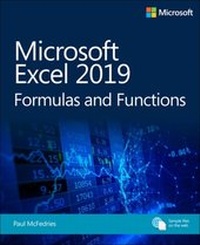 Abbildung von: Microsoft Excel 2019 Formulas and Functions - Microsoft Press